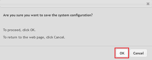 Speicher-Vorgang bestätigen