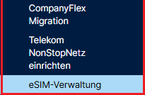 Setup-Wizard eSIM-Verwaltung in WEBconfig des Mobilfunk-Routers aufrufen