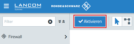 Geänderte Konfigurations-Parameter übernehmen