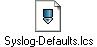Syslog-Defaults.lcs
