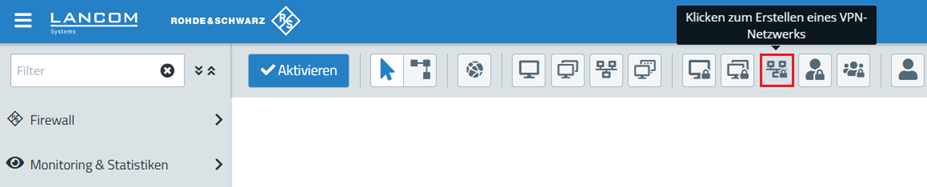 VPN-Netzwerk auf dem Desktop der Unified Firewall erstellen